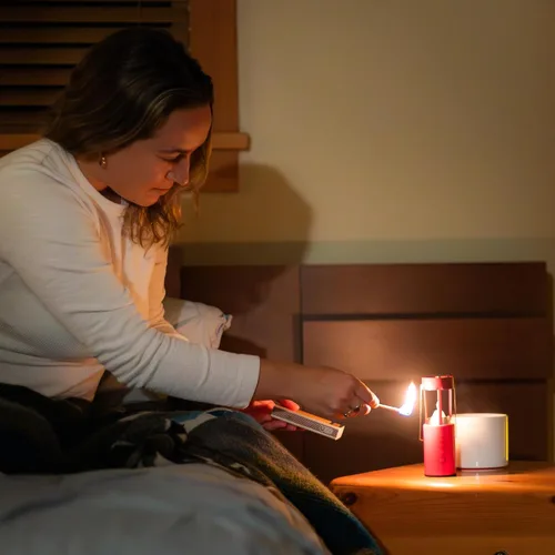 Vista 7 de Velas blancas de 9 horas para linternas de velas UCO, velas de larga duración para actividades al aire libre, camping, suministros de preparación