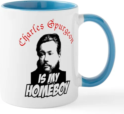 Vista 7 de CafePress Spurgeon Homeboy - Taza de café de cerámica de 11 oz (11.0 fl oz)