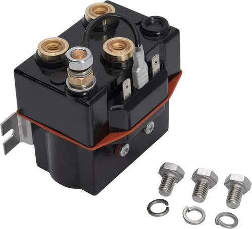 Vista 2 de Lewmar Solenoide de molinete de 12V de doble dirección, negro