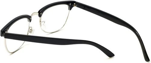 Vista 4 de Calabria 5921R - Lentes de lectura de diseño vintage, juego de chorro de metal, para hombres y mujeres, lectores clásicos, lentes de moda elegantes
