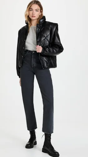 Vista 5 de Pistola Denim Chaqueta acolchada de manga larga Callista para mujer