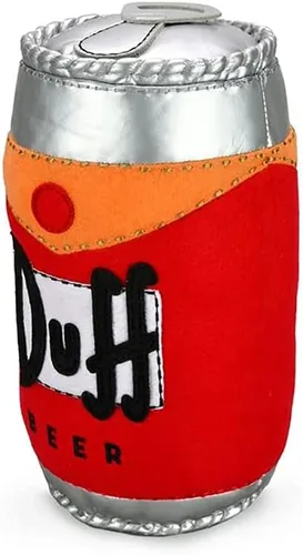 Vista 3 de Kidrobot The Simpsons Duff - Canela de cerveza de felpa de 10 pulgadas, con licencia
