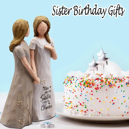 Vista 2 de BORLESTA Regalos de cumpleaños para mejores amigas para mujeres, regalos de cumpleaños para hermana, regalo de amistad para mujeres, regalos