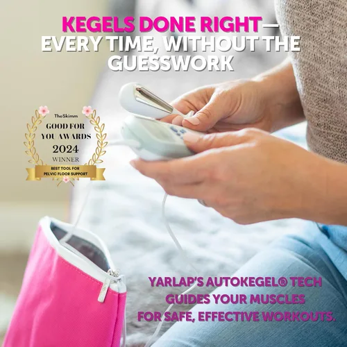 Vista 4 de Yarlap® con AutoKegel® Entrenador de suelo pélvico aprobado por la FDA Diseñado en Estados Unidos, fabricado en el Reino Unido con un alto