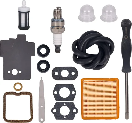 Vista 9 de 4180-120-0615 FS91 Carburador para desbrozadora Stihl FS91 FS91R FS111 FS89 HT102 HT103 FC91 FC96 KM91 KM111 FC111 FC111 con herramienta de ajuste