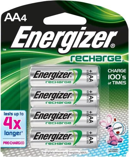 Vista 2 de Baterías recargables Energizer AA NiMH 2300 mAh 1.2V NH15 - 12