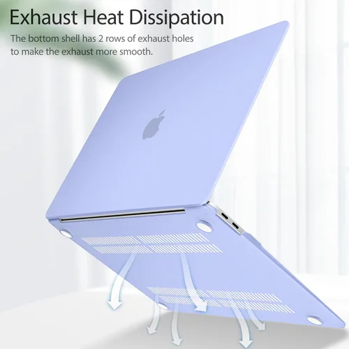Vista 6 de May Chen Compatible con MacBook Air de 13 pulgadas 2021 2020 2019 2018 Modelo: M1 A2337 A2179 A1932, carcasa rígida de plástico mate para MacBook