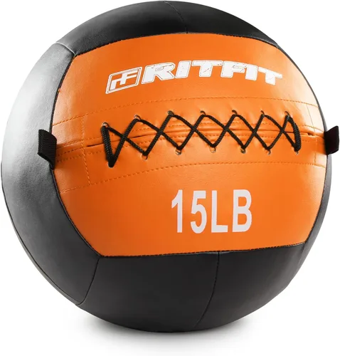 Vista 13 de RitFit Soft Medicine Ball for Strength and Conditioning Workouts