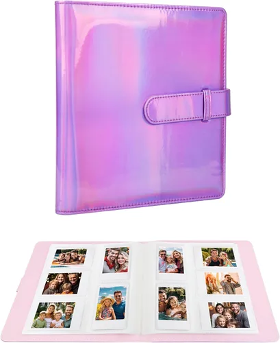 Vista 8 de Álbum de fotos instantáneas de 256 bolsillos para Fujifilm Instax Mini 12 11 9 8+ 8 99 40 EVO LiPlay película instantánea, compatible con cámaras