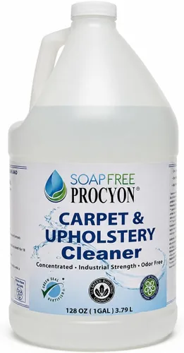 Vista 11 de Procyon - Limpiador concentrado para alfombras y tapicería, solución de limpieza profesional para mascotas, tierra y familia, para tela y muebles