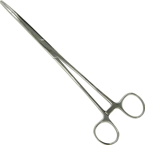 Vista 25 de Pinzas de bloqueo multiusos de hemostático Pean rectas y curvas con dientes serrados, de acero inoxidable - Hemostáticos para enfermeras, fórceps