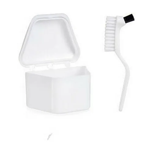 Vista 3 de Set para Dentaduras Postizas Berilo Blanco Polipropileno (12 Unidades)