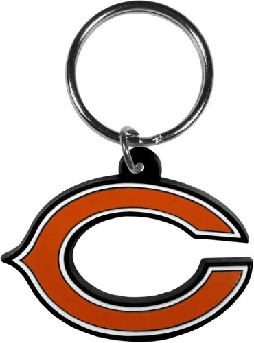 Vista 28 de NFL cadena de hule flexible para llavero