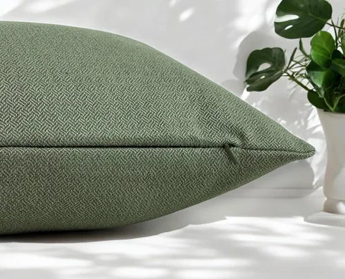 Vista 5 de Aiking Basket - Juego de 2 fundas de cojín cuadradas con textura de 18 x 18 pulgadas, elegantes fundas de cojín cuadradas decorativas de granja