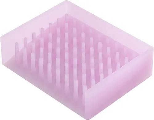 Vista 8 de Yamazaki Home Float Bandeja de jabón autodrenante - Soporte flotante para fregadero - Silicona