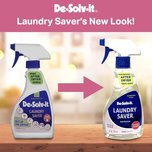 Vista 3 de De-Solv-it Orange-Sol - Protector de ropa, removedor instantáneo de manchas para lavandería, cabello y piel seguro (12 onzas)