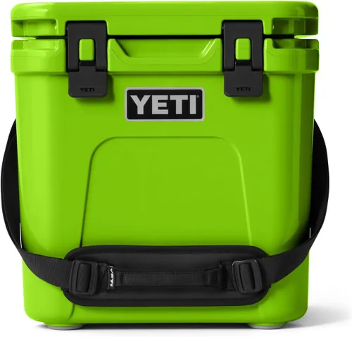 Vista 11 de YETI Roadie 24 2.0 - Enfriador duro con correa de hombro DoubleDuty y tapón de drenaje Canela