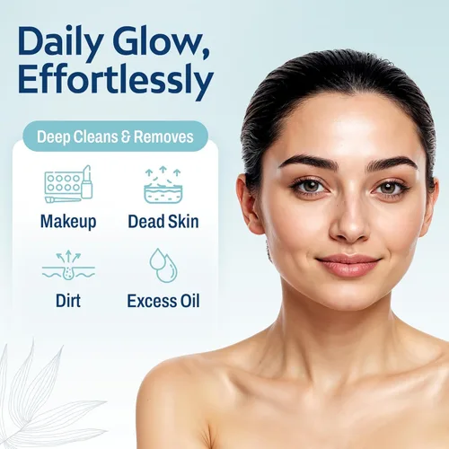 Vista 5 de HartFelt El paquete de cuidado de la piel incluye 2 esponjas faciales de cada uno, 2 esponjas corporales y de pies para exfoliar y eliminar la piel