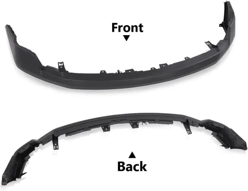 Vista 2 de CROSSDESIGN Cubierta de parachoques delantero superior negra texturizada compatible con Ford F-150 XL 2009-2014