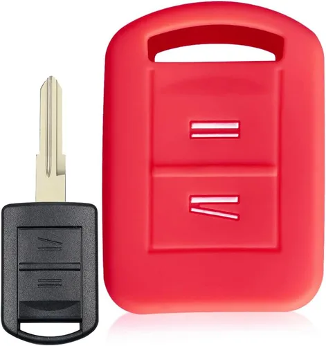 Vista 4 de Para Opel Monza Mokka Key Shell Casos Silicona Car Key Cover (azul)