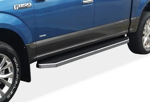 Vista 12 de APS Estribos negros compatibles con Ford F-150 2015-2026 SuperCrew Cab & F-150 Lightning 2022-2026 & F-250 F-350 Super Duty 2017-2026 Crew Cab