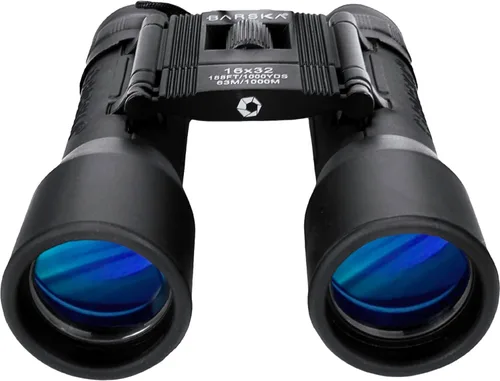 Vista 11 de Barska Lucid View Compact Binoculars – Fully Coated Roof Prism, Center Focus, Lightweight Outdoor Binoculars for Bird Watching, Hiking, and Travel