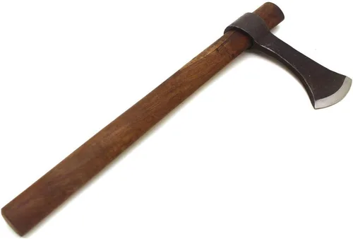 Vista 2 de Medieval Warrior Hacha vikinga pequeña (05BR)