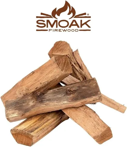 Vista 2 de Smoak Firewood Troncos de Madera Premium para Cocinar y Leña de 16 Pulgadas de Longitud – Utilizados para Parrillas, Ahumadores, Hornos de Pizza