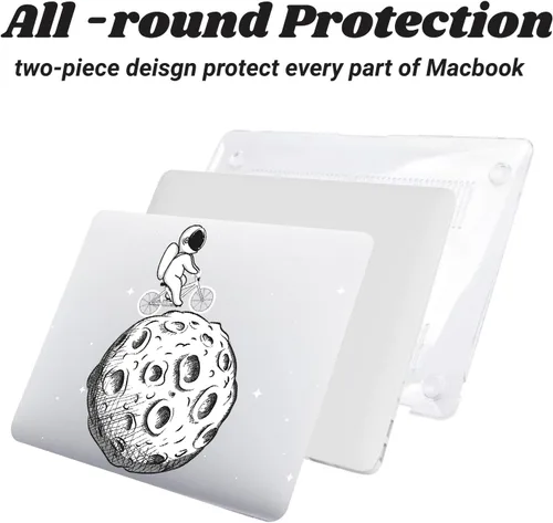 Vista 46 de Funda rígida compatible con MacBook Pro de 13 pulgadas 2012 2011 2010 2009 2008 versión A1278 con CD-ROM, funda de plástico para laptop cubierta