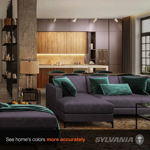 Vista 6 de Sylvania MR16 - Bombilla LED de inundación y puntos, 5 W, equivalente a 35 W, no regulable, 350 lúmenes, 3000 K, color blanco, paquete de 3 (79129)
