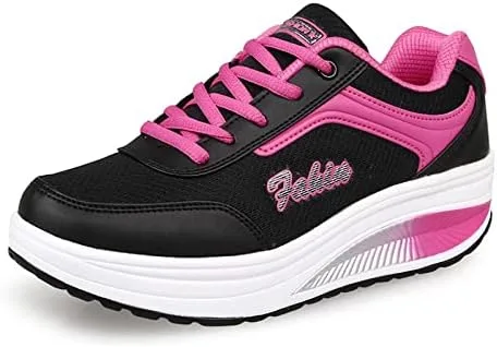 Vista 2 de Zapatos deportivos casuales para caminar transpirables para mujer