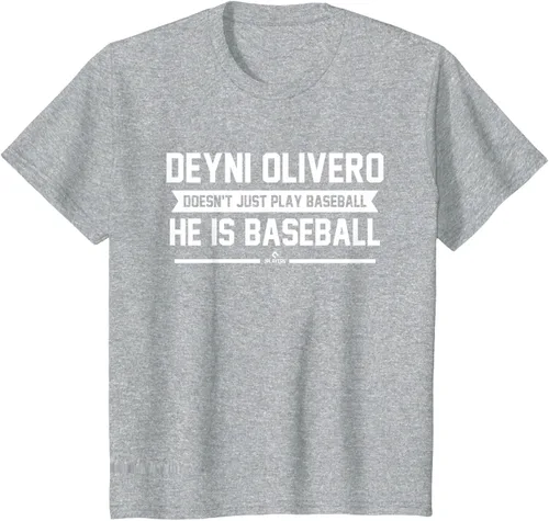 Vista 10 de Camiseta de equipo para fanáticos del béisbol He is Baseball Deyni Olivero Prospect
