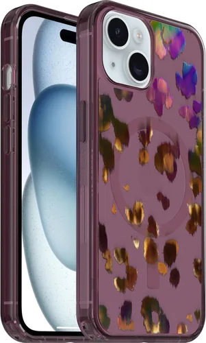 Vista 23 de OtterBox Funda Serie Symmetry+ para iPhone 16e, iPhone 15, iPhone 14 y iPhone 13 (SOLAMENTE), Se Acopla a MagSafe, Ultra-Elegante, Bordes Elevados