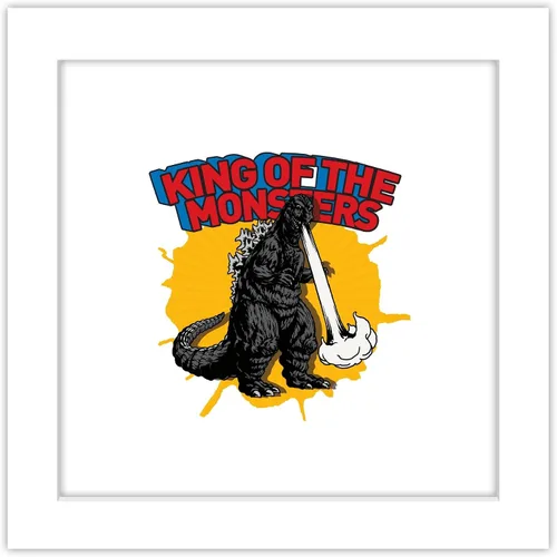 Vista 10 de Trends International Gallery Pops Godzilla - Póster de pared de rey de los monstruos, 12.00 x 12.00 pulgadas, versión de marco negro