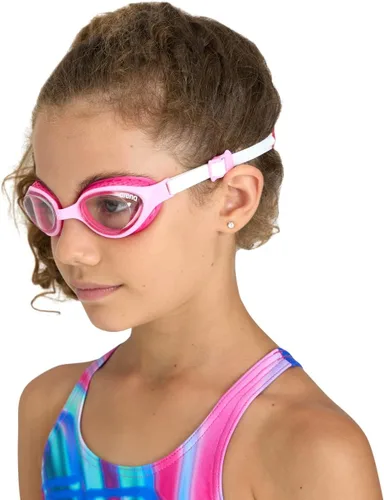 Vista 5 de ARENA Unisex Kids Junior Air Mirror Swim Goggles for Swimming Ages 6 to 12 Air Seals Anti-Fog Coated Lens Adjustable Strap