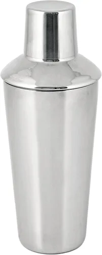 Vista 9 de True Contorno - Coctelera de acero inoxidable con colador de 8.5 onzas, coctelera con tapa y colador, coctelera de bebidas mixtas, coctelera de licor