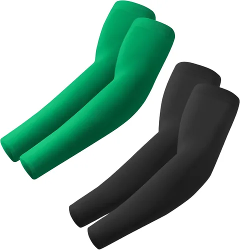 Vista 32 de ROXUN Mangas de brazo, compresión deportiva de protección solar UV refrescante para hombres/mujeres