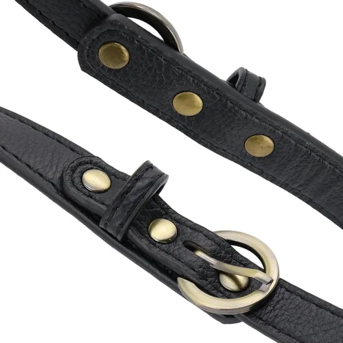 Vista 3 de Semetall 2 correas ajustables para bolso, color negro