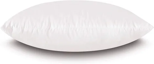 Vista 5 de Relleno de almohada rectangular de lujo hipoalergénico de 15 x 19 pulgadas, mezcla de poliéster y plumas esponjosas, 100% algodón batista, nunca