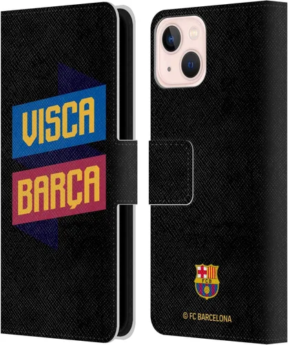 Vista 76 de Head Case Designs Funda de piel con licencia oficial del FC Barcelona con logotipo y patrón de Forca Barca, compatible con Apple iPhone 11