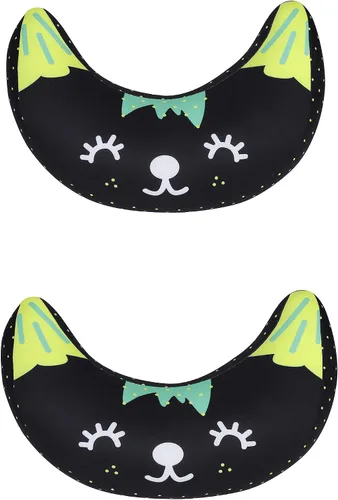 Vista 6 de Funda de almohada para cinturón de seguridad de automóvil para niños, almohadilla protectora de hombro y cuello, almohadilla suave para cinturón