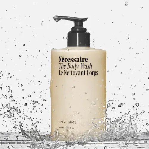 Vista 3 de Nécessaire The Body Wash Cyprès-Citronné - Gel de ducha multiaceite para mujeres + hombres. No comedogénico + hipoalergénico para pieles sensibles