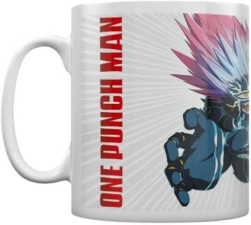 Vista 2 de One Punch Man MG25159 (Saitama Vs Boros) - Taza de café, multicolor