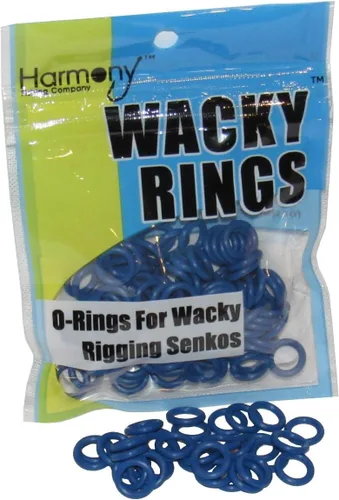 Vista 15 de (100pk) – O-Rings for Wacky Rigging Senkos/Worms/Soft Stickbaits – Bait Saver Orings for Senko Worm – Save Your Baits from Tearing While Wacky Neko