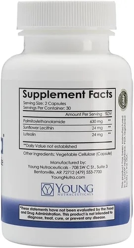 Vista 3 de Mirica® - Guisante (Palmitoiletanolamida) y luteolina - Suplemento de apoyo al sistema inmunológico y nervioso - 60