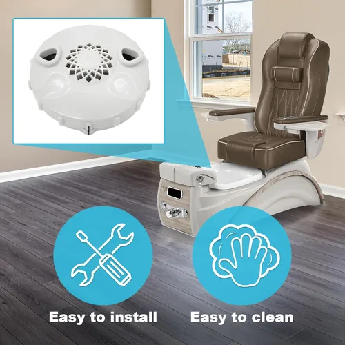 Vista 6 de superbobi Forro disponible magnético de la silla del balneario de la pedicura de la cabeza del motor del jet para el jet sin tubería magnético