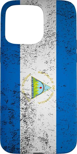 Vista 31 de Funda de regalo para iPhone 17 con diseño de bandera de Nicaragua de Grunge