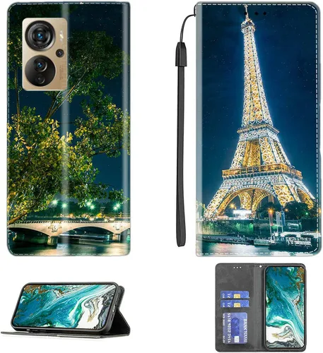 Vista 297 de jioeuinly ATT Motivate 2 - Funda compatible con ATT Motivate 2, funda con soporte abatible y cierre magnético DJS