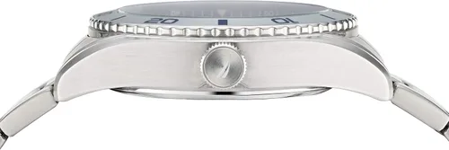 Vista 3 de Nautica N83 NAPFWS129 N83 Finn World - Reloj de pulsera para hombre, tono plateado, azul, SST, plateado, Moderno