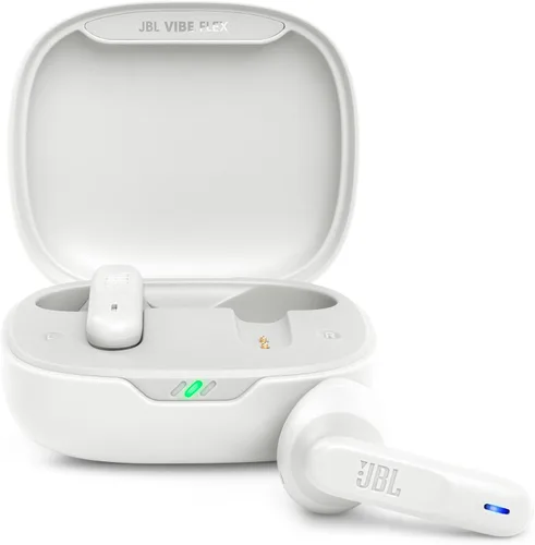 Vista 9 de JBL Vibe Flex True Wireless Earbuds – Auriculares inalámbricos Bluetooth con sonido de graves profundos, IP54 resistente al agua y al polvo, batería